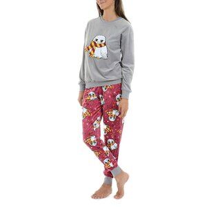 New! Harry Potter 2-pc Velour Pajama Sleep Set Sweatshirt & Pants
